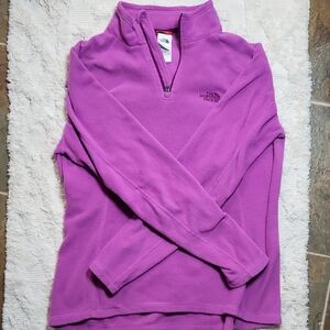 The North Face Women's Purple Fleece Sweater